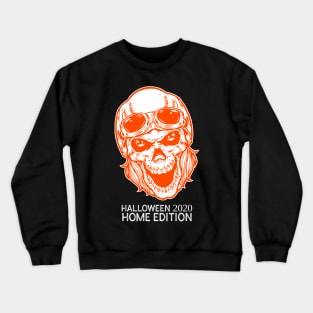 Orange Skull Monster - Halloween 2020 Home Edition Crewneck Sweatshirt